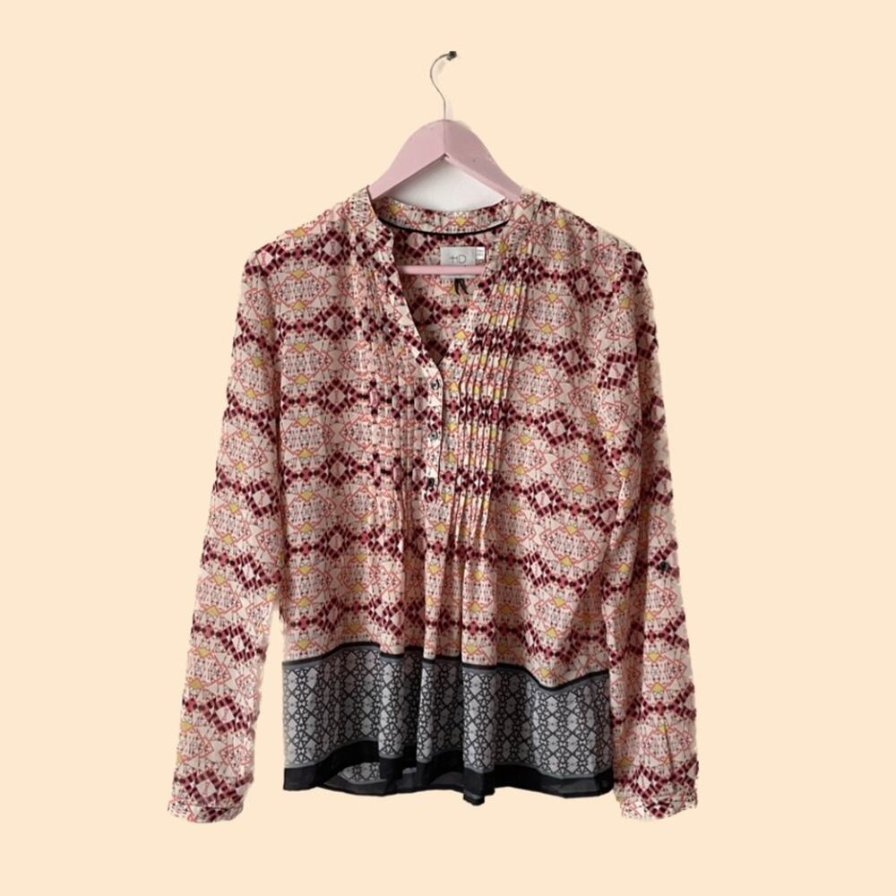 Anthropologie HD In Paris Blouse